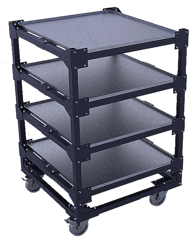 Chariot industriel pour charges lourdes 2