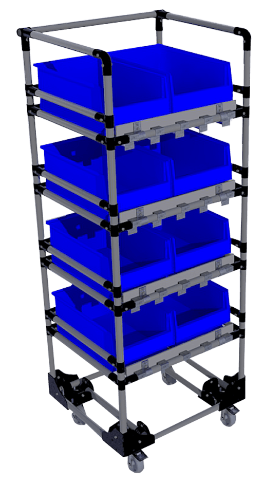 Chariot logistique industriel