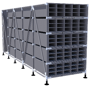 Étagère de stockage