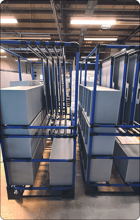 Chariot de kitting principal