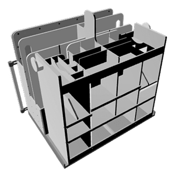 Kitting logistique pour chaînes de montage