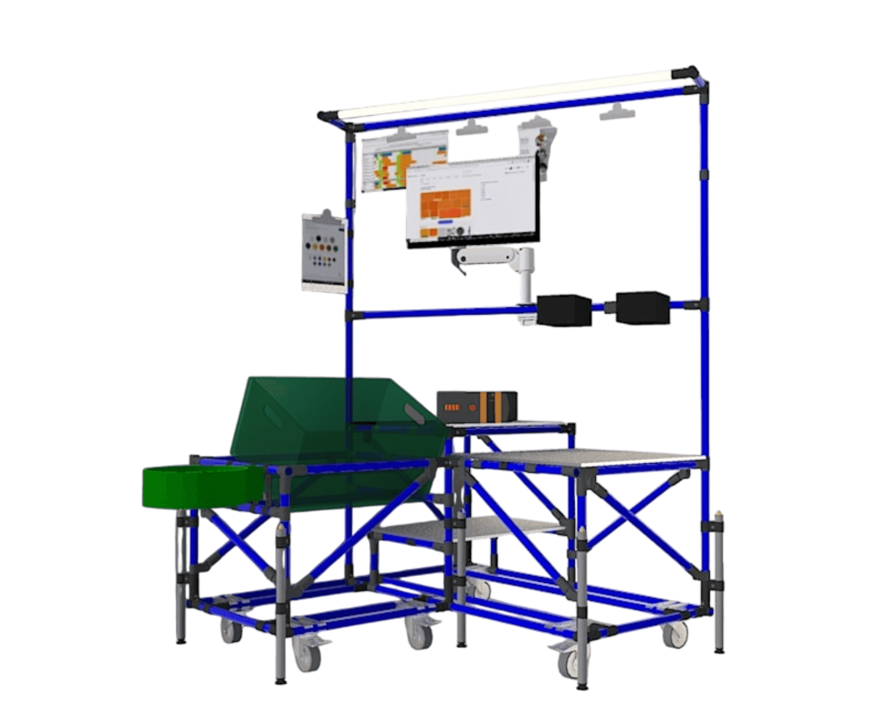 Poste de Travail Industriel Sur Mesure