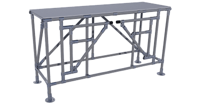 Table de préparation de commande ergonomique