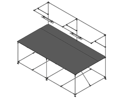 Table de préparation de commande ergonomique 1