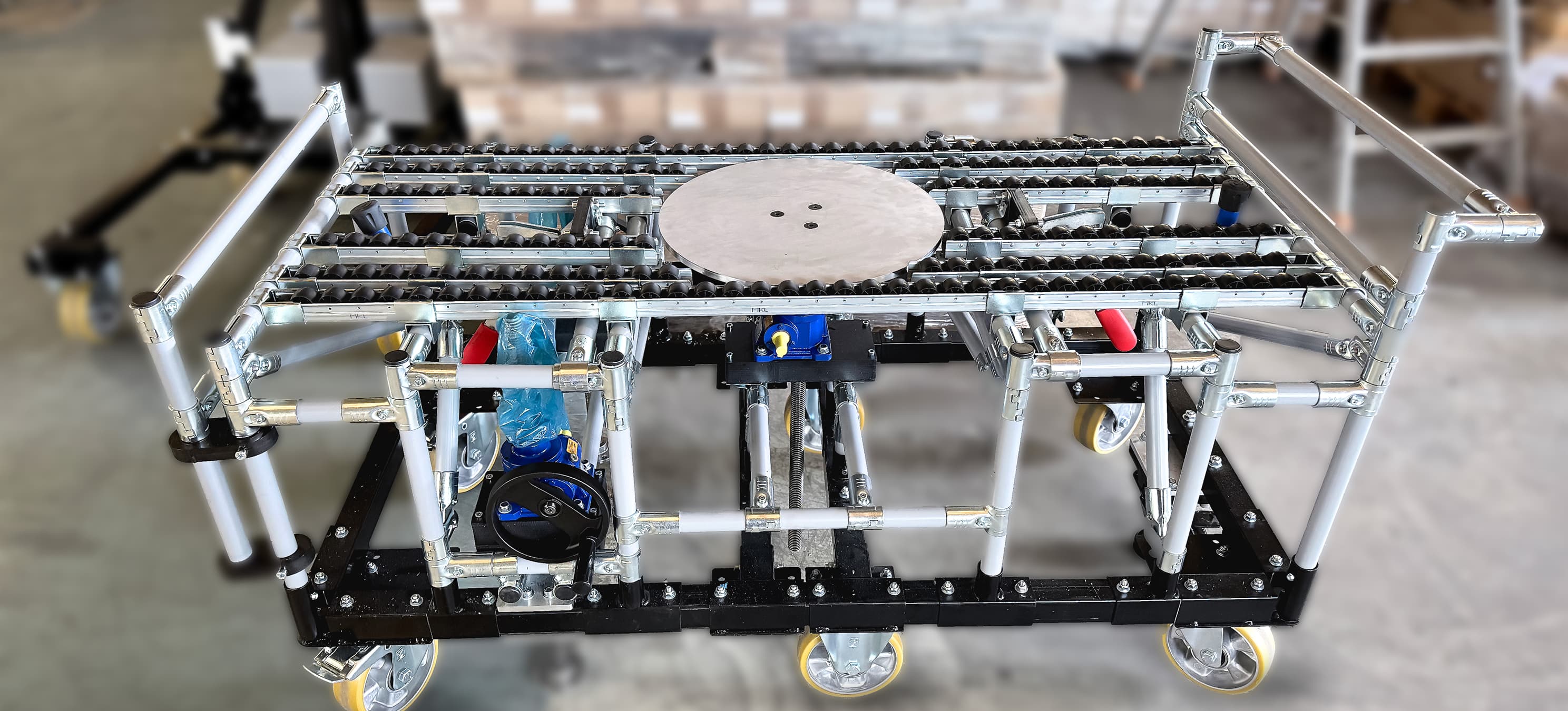 Conception d'un chariot ergonomique pour le coulage de pièces céramiques