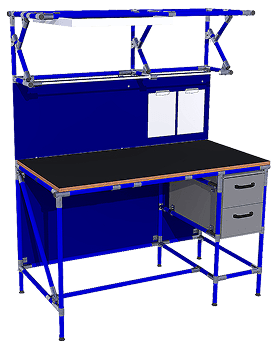 Poste d'Assemblage Industriel