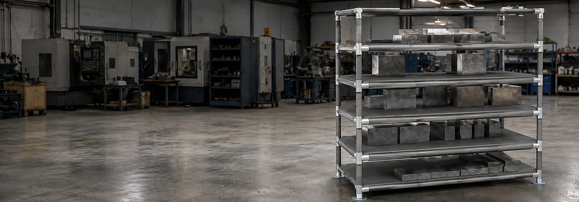 Étagère charge lourde industrielle Makitlean