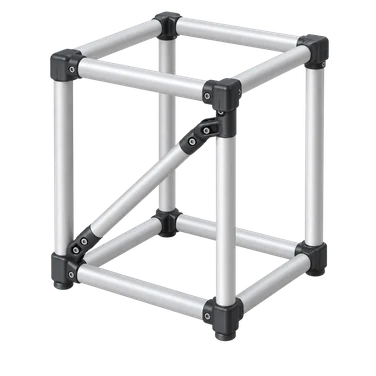 Prototype de structure tubulaire MKL monté en atelier
