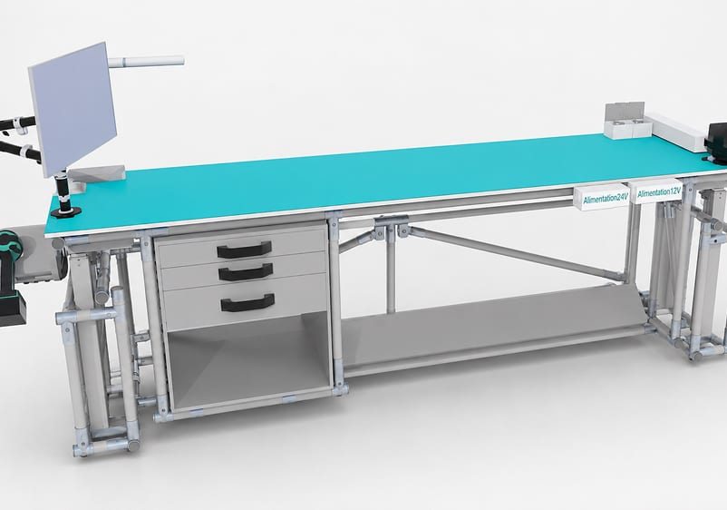 Poste de travail Makitlean