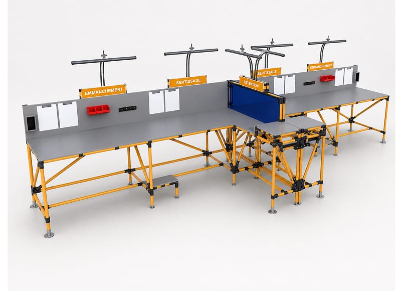 Poste de travail Makitlean