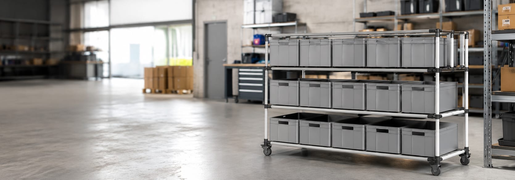 Rack de stockage industriel Makitlean